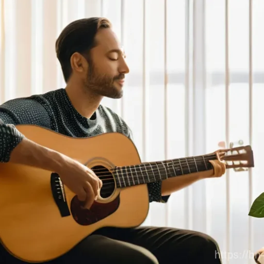 음악테라피사 사례 분석 - **Prompt: Serene Music Therapy Session for Mental Well-being**
    A wide-angle, soft-focus, realist...